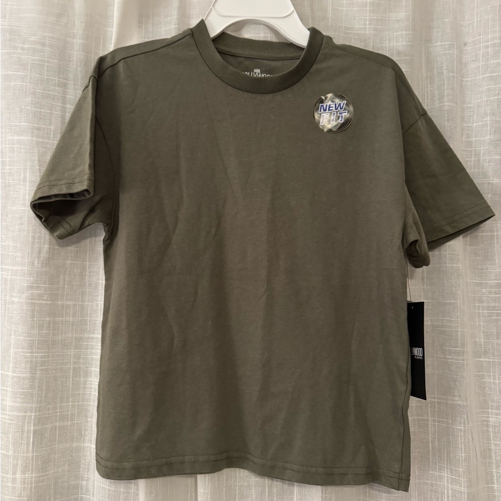 Kids Olive SS Shirt Size 8